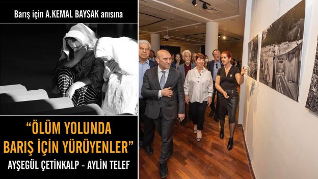 “Ölüm Yolunda Barış İçin Yürüyenler” fotoğraf sergisi açıldı